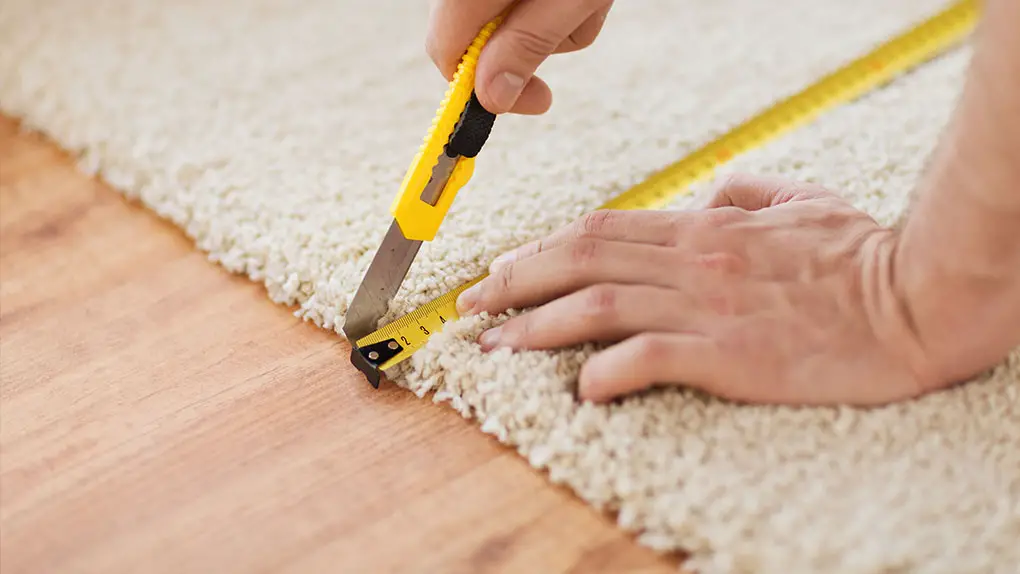 Fixing Frayed Carpet in Doorway