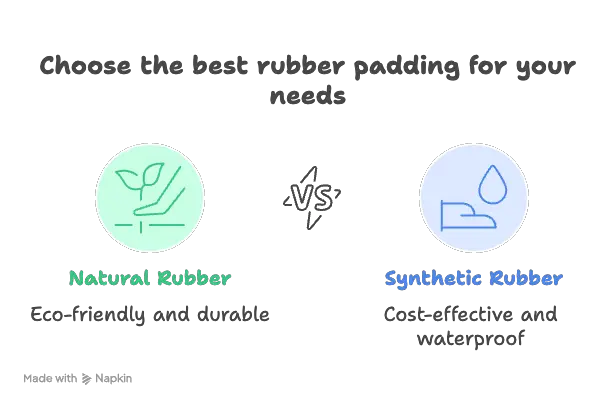 Natural vs. Synthetic Rubber Options