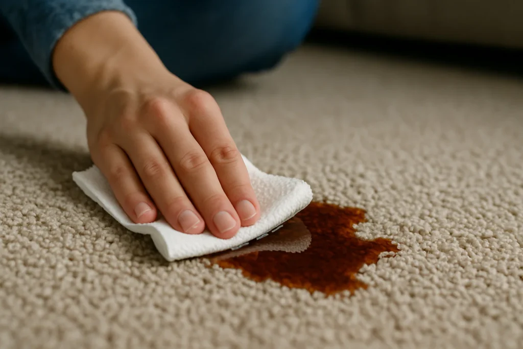 Type of carpet stays the cleanest