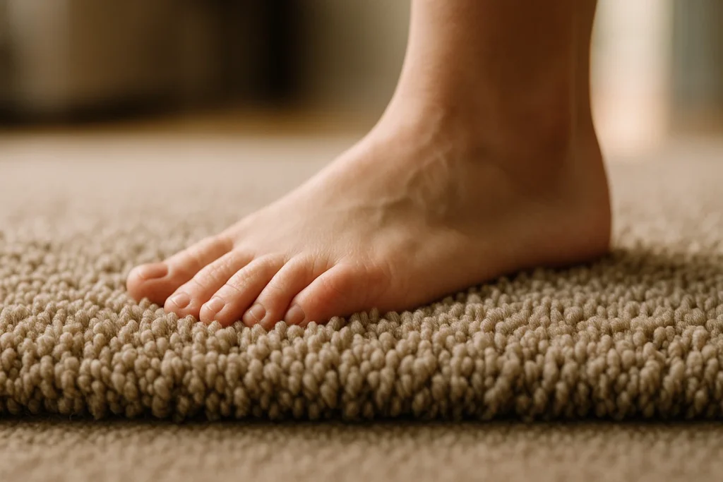 Type of carpet stays the cleanest