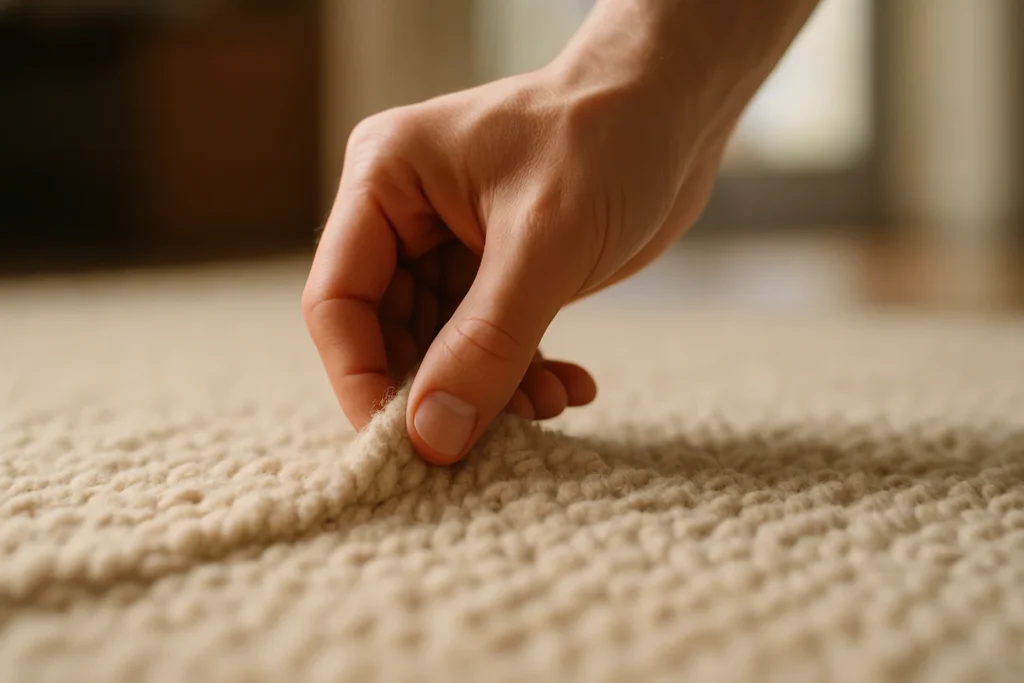 Type of carpet stays the cleanest