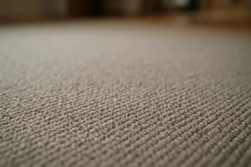 Type of carpet stays the cleanest