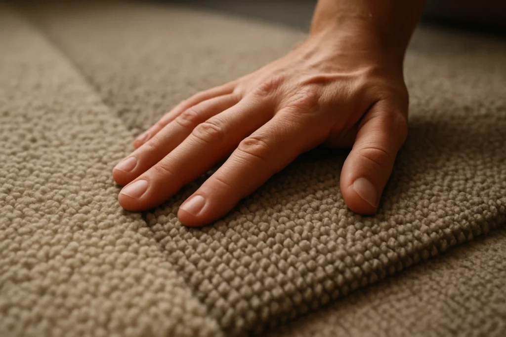 Type of carpet stays the cleanest