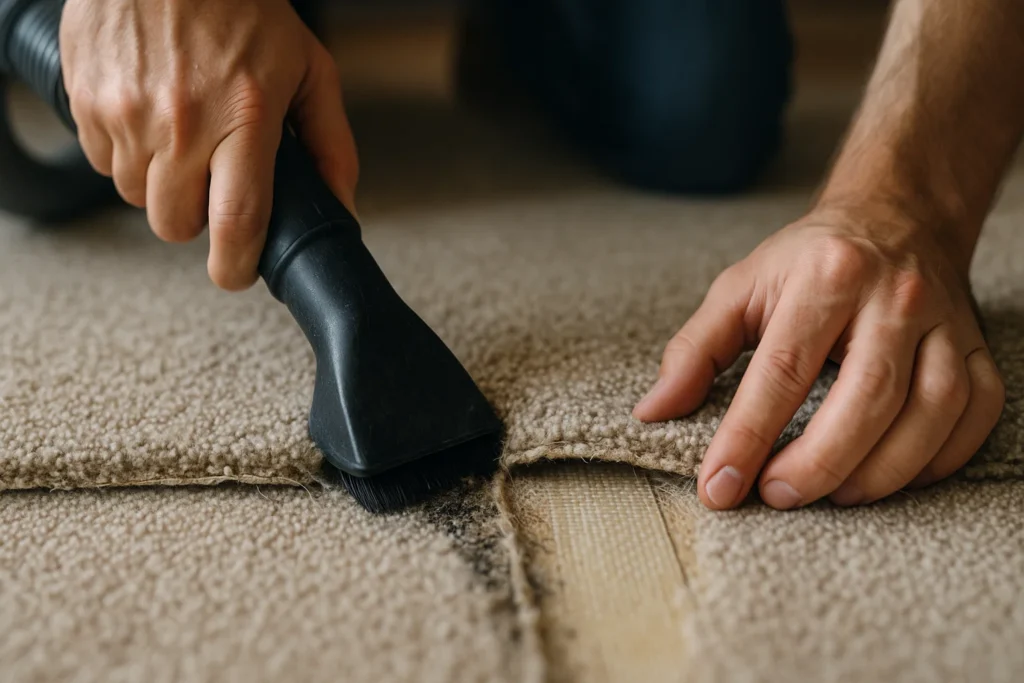 DIY Carpet Seam Repair