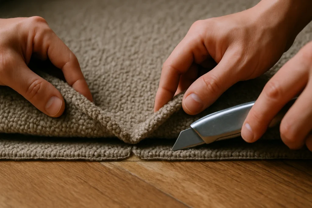 DIY Carpet Seam Repair