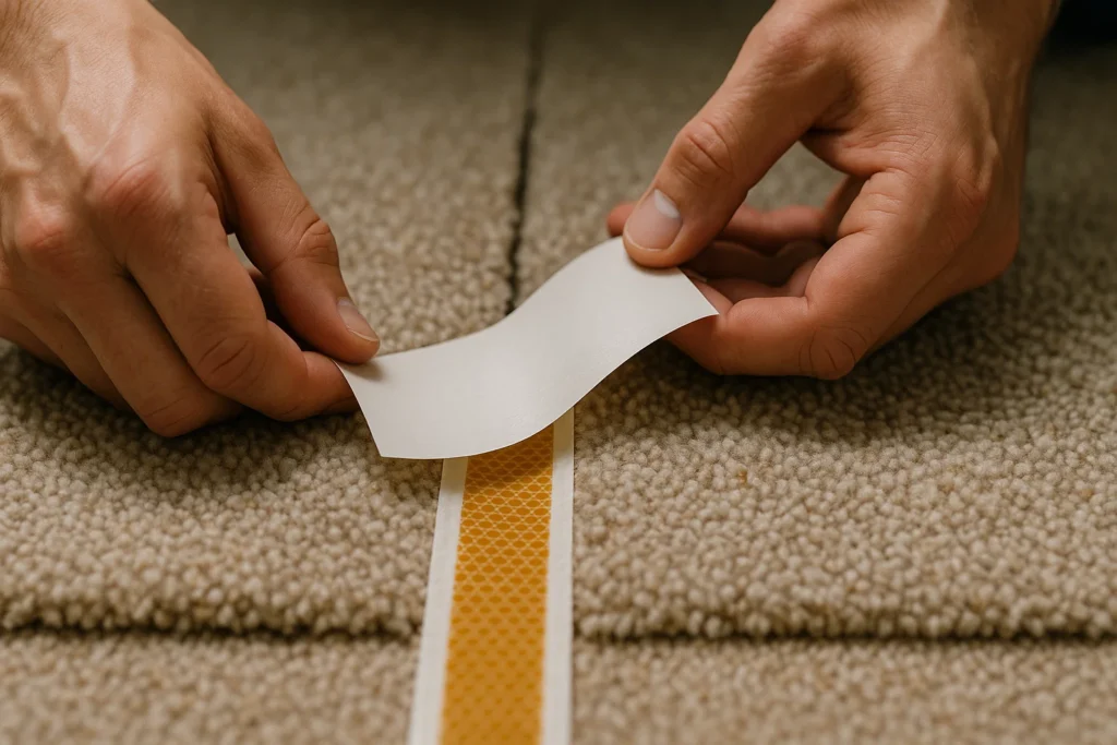 DIY Carpet Seam Repair