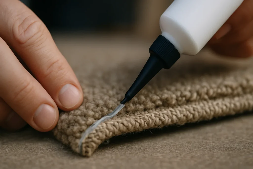 DIY Carpet Seam Repair