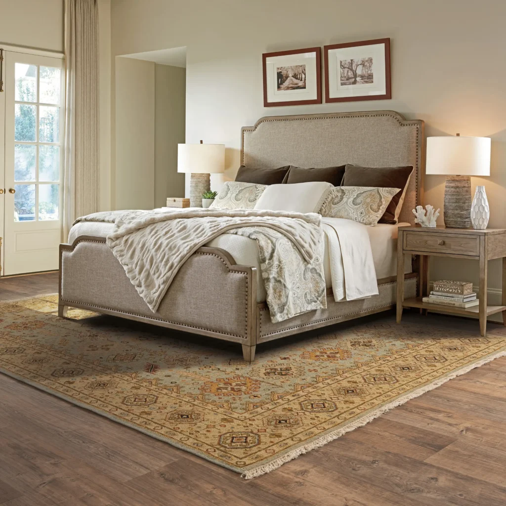 Bedroom Rug Placement Ideas