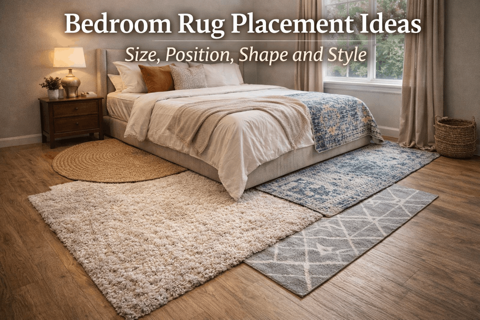 Bedroom Rug Placement Ideas